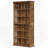 Storage Cabinet,Farmhouse Style Display Shelves,Spacious Bookshelf