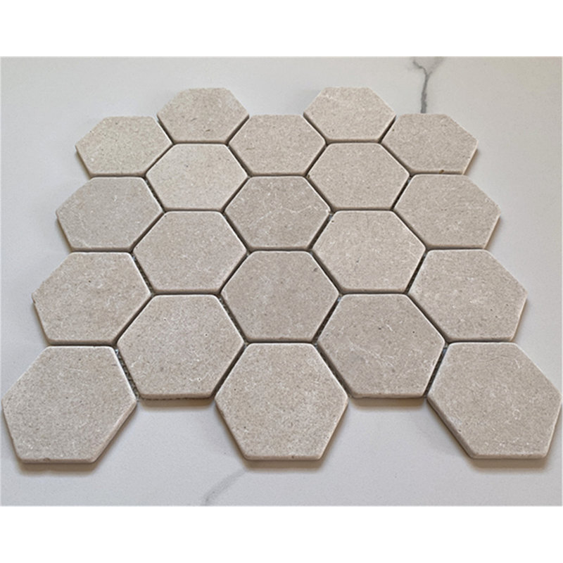 12" x 11" Marble Mosaic Wall & Floor Tile