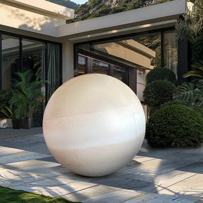 23.6" Large Inflatable Saturn Planet with LED, Solar System Balloon for Classroom, Planetarium & Birthday Party Decor-1PC（Pump Included）