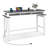 Ebern Designs Bar Table With Power Outlets Counter Height Table With Storage Compartments Wooden-239613865-239613862