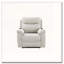 Fauteuil inclinable et chauffant en microfibre polie-971104249
