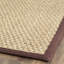 Debroh natural fiber maritime rupee solid color rug-434642012