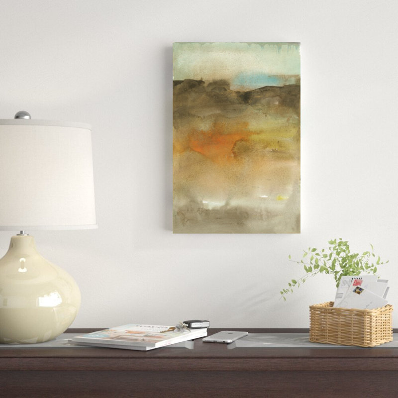 «Sky & Desert I» par Joyce Combs - impression sur toile tendue, H 18 po x l 12 po