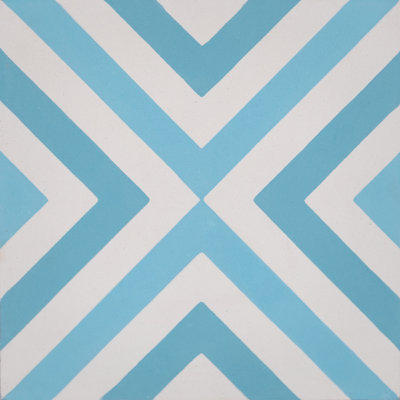 Mazagan 8" x 8" Cement Patterned Wall & Floor Tile