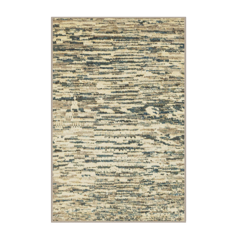 Abstract Indoor Rug, Rectangle 2' x 4'