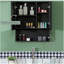 Armoire de rangement murale élégante, armoire de rangement murale à miroir