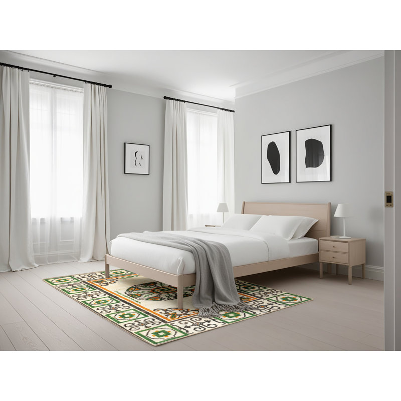 Tapis abstrait moderne 1841, Rectangle 5 pi x 7 pi