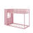 Bunk Bed With 4 Storage Drawers, Hanging Rail, Light Strip And Built-In Shelves & Dual Pegboards-652679231