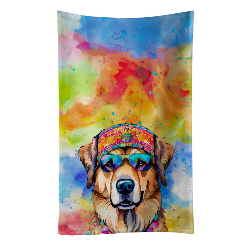 Hippie Dawg Kitchen Towel