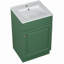 Meuble-lavabo de 20 po avec lavabo, meuble-lavabo avec tablette de porte et tablette réglable-120330142