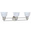 Éclairage pour meuble-lavabo 3 lumières en métal Berghoff