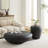 Wabi-sabi cobblestone shaped coffee table