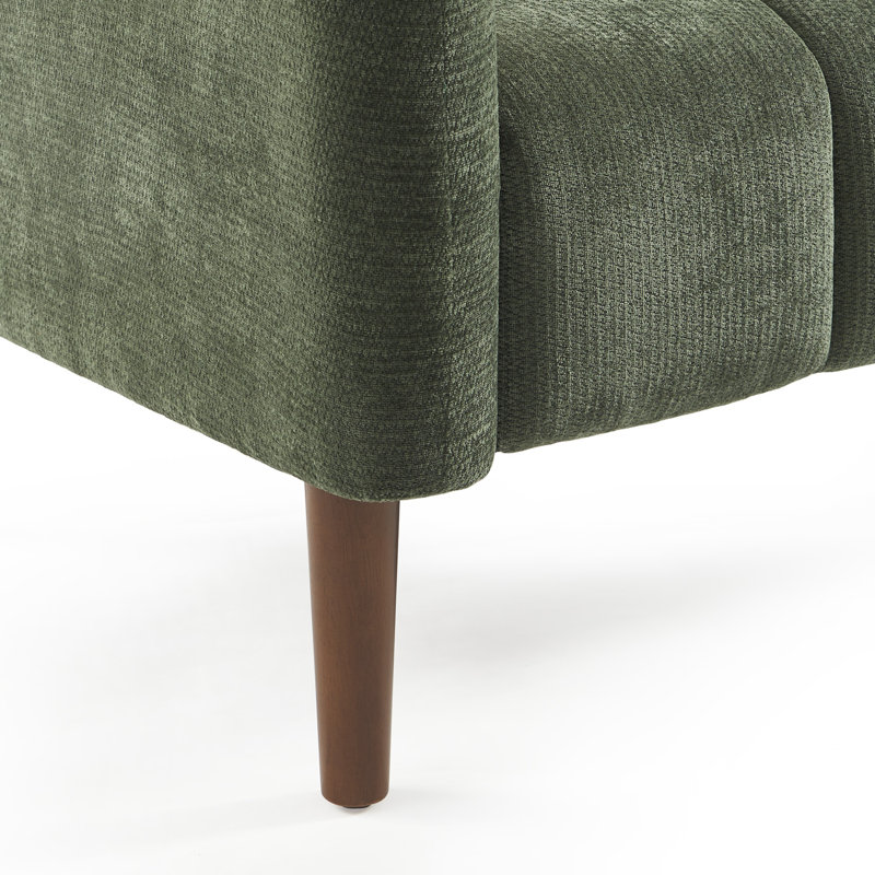 ANDYDECO Modern Style Accent Chair, Olive