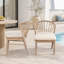 Ensemble de 2 chaises d'extérieur en bois d'acacia-133688023