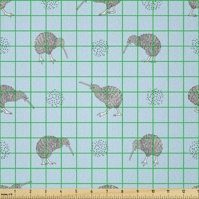 Denzale Kiwi Birds Indigenous New Zealand Multi-Purpose Fabric
