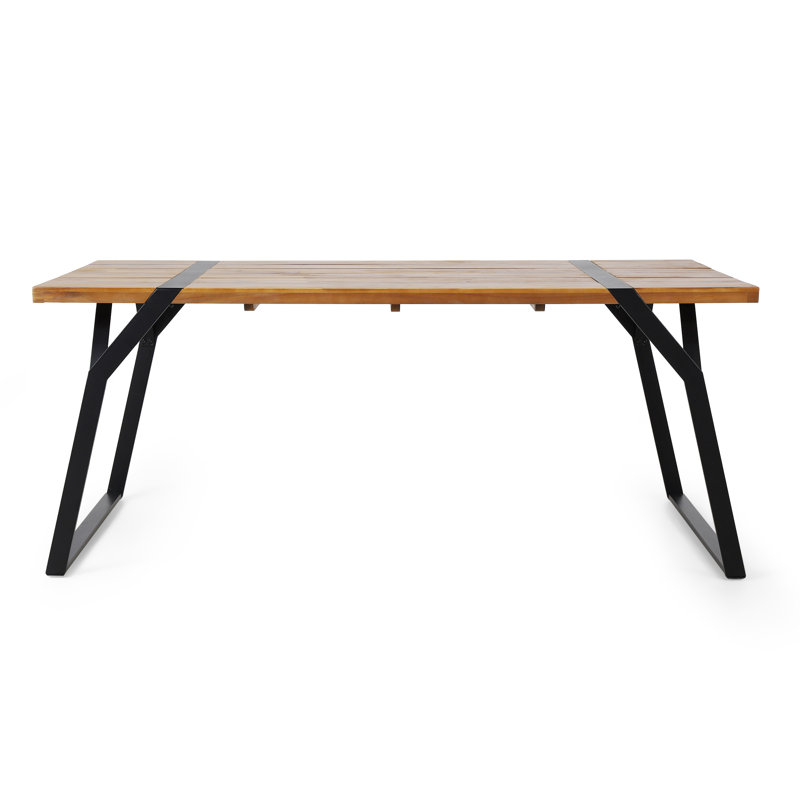 Alvares Rectangular Outdoor Dining Table