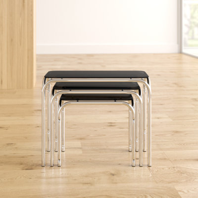 Irwin Glass Top Nesting Tables