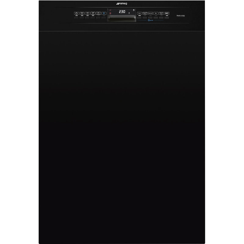 SMEG Front-Control, 48Db Dish, Black
