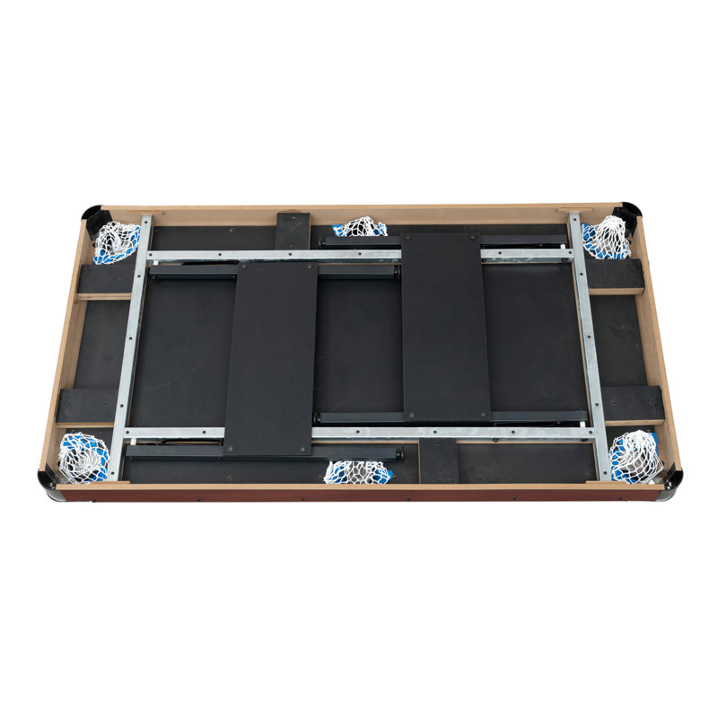 3-in-1 Multi-game Table: Pool Table,table Games, Table Tennis, And Dining Table For Family Fun