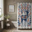 Scandi Christmas Designs - Rideau de douche standard 1 pièce-1330285635