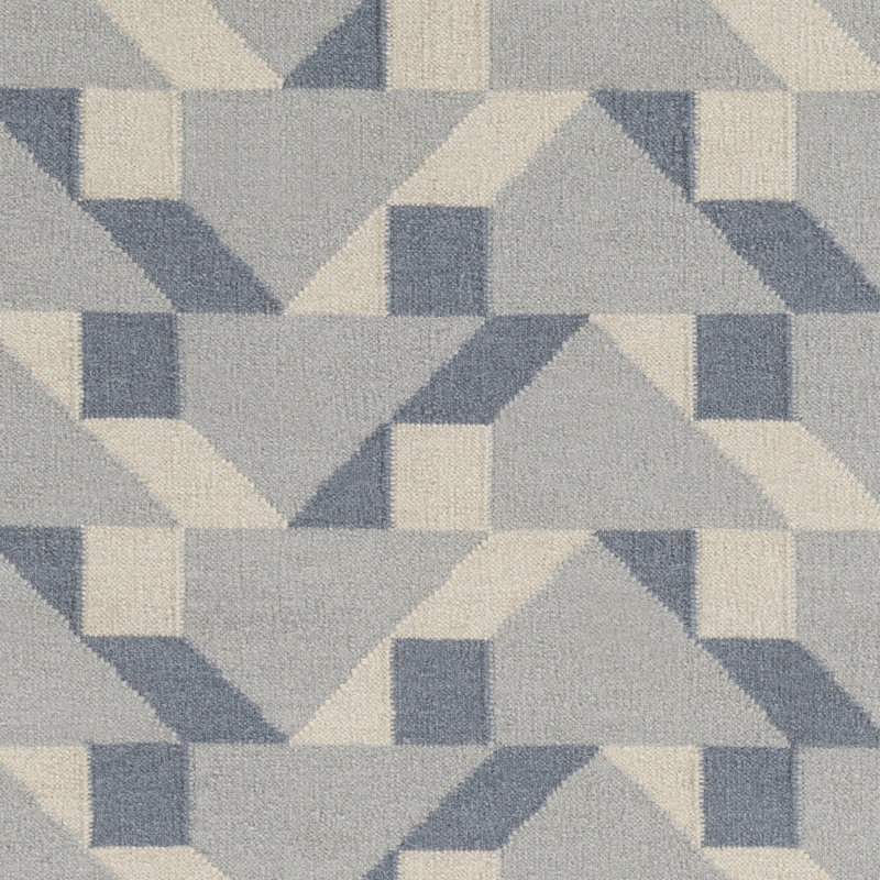 Geometric Indoor Rug, Rectangle 4' x 6'