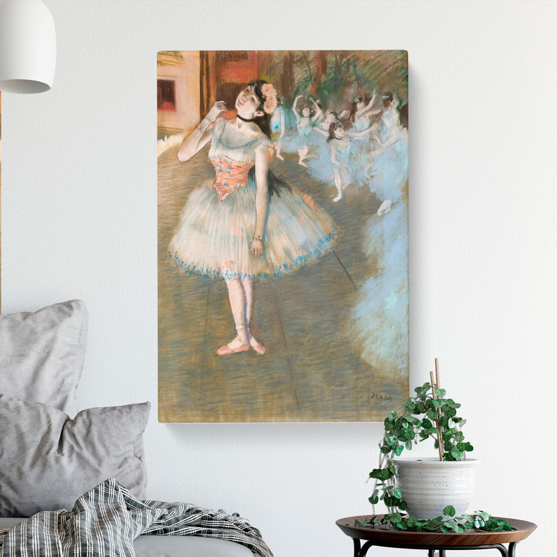The Star by Edgar Degas - Wrapped Canvas, 76cm H x 50cm W x 3cm D