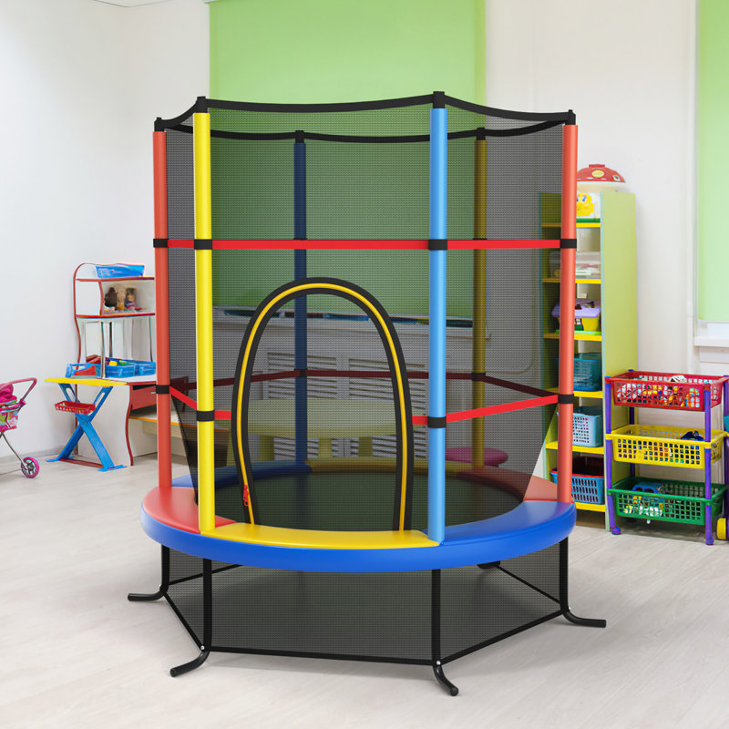 65" Trampoline with Safety Enclosure