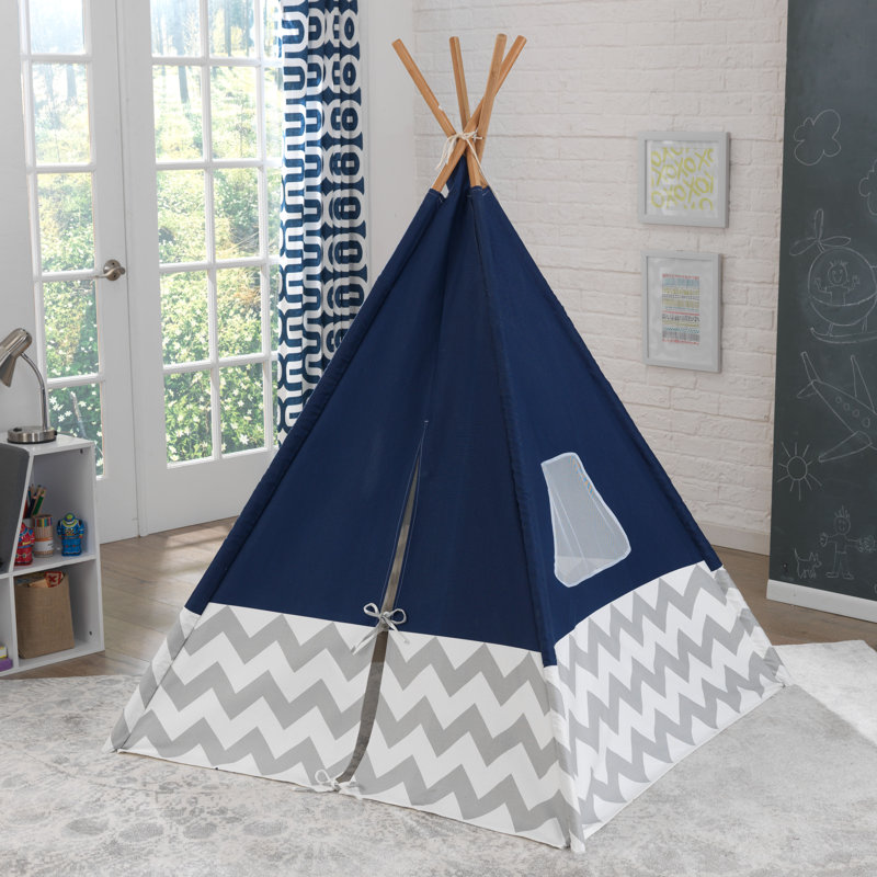 Triangular Play Tent, Blue