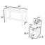 Ensemble de bar en bois avec chaises et coussins-989391714