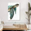 Grande tortue de mer, reproduction sur toile-92498273