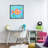 Happy Fish Underwater Framed Floater Canvas Wall Art By Andrea Haase-749571241-749571238