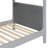 Kestrel Modern Twin Over Twin Upholstered Bunk Bed with Plush Sherpa Fabric, Padded Guardrails & Headboards-135724284