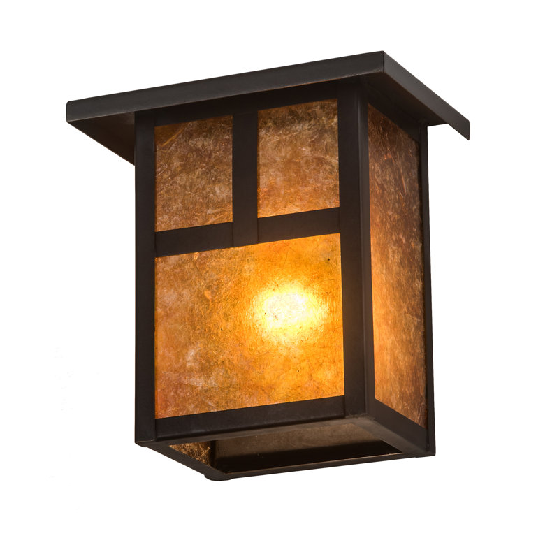 Hyde Park "T" Mission 1 - Light Outdoor Flush Mount