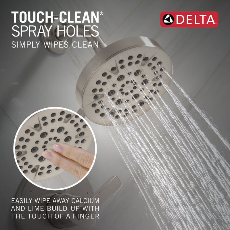 Monitor 14 Series Tub & Shower Trim, Stainless