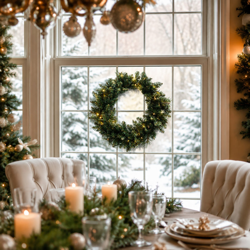 Faux 50cm Wreath