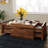 Coffee Table, Dark Brown finish