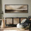 Grande impression sur toile encadrée, impression de paysage abstrait neutre pour décoration murale moderne minimaliste-116848297-116848301
