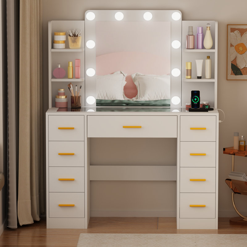 Dressing Table with Mirror