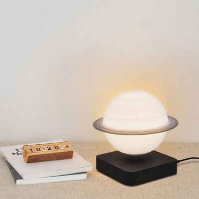 Zarik 6" Magnetic Globe Table Lamp