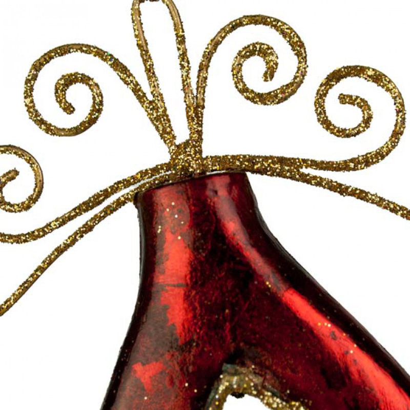 15cm Holiday Shaped Ornament, Red