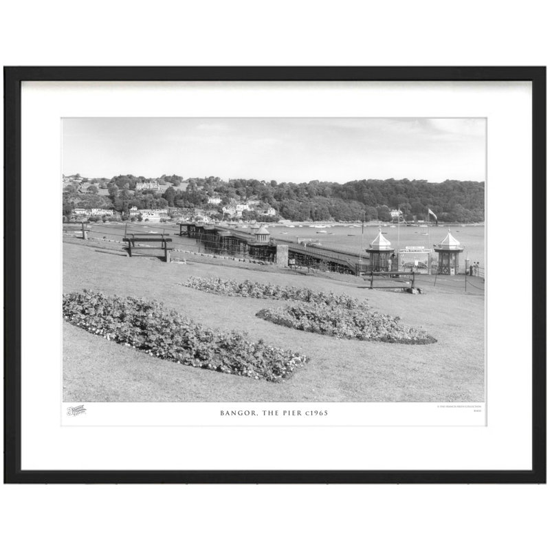 Bangor, The Pier C1965 - Single Picture Frame Print, 28cm H x 36cm W x 2.3cm D