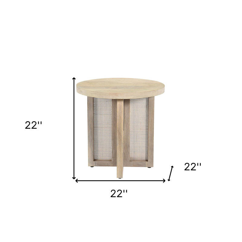 Cowdry Solid Wood End Table