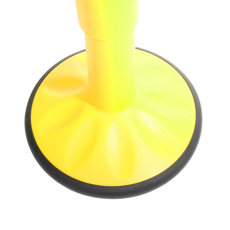Adjustable Height Active Stool with, Yellow