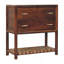 Table de chevet 2 tiroirs Regency