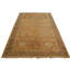 Wool Floral Area Rug in Beige
