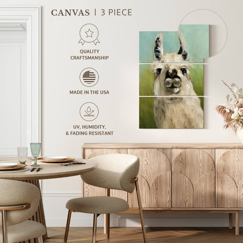 Brampt Who's Your Llama, 45" H x 28" W