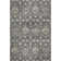 Premium Machine Washable Alliah AMF94 Gray Rug