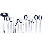 Tigre 113 - Piece Stainless Steel Flatware Set - Service for 12
