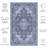Eileena Performance Machine Washable Oriental Rug-417591297