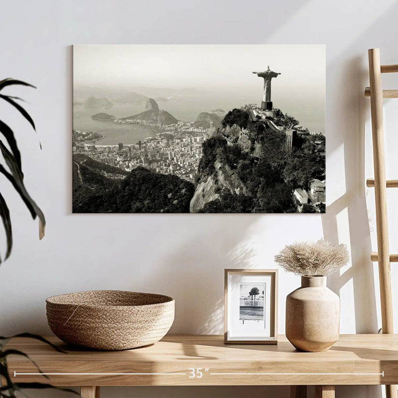 Hannes Rio De Janeiro en monochrome, H 16 po x l 24 po